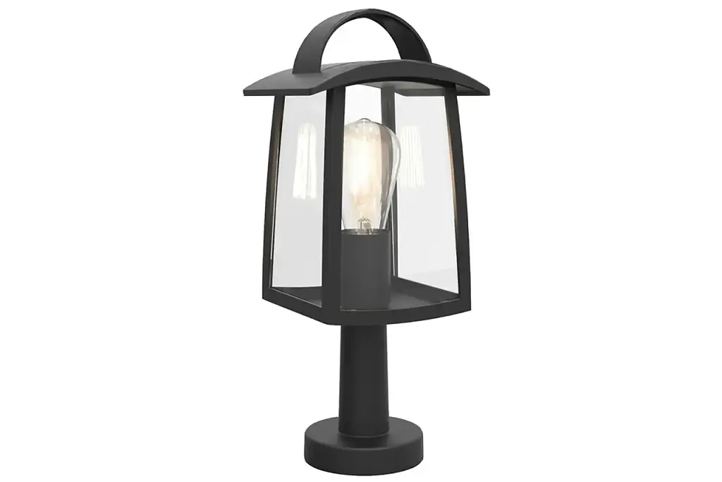 Світильник вуличний стовпчик LUTEC 7273604012 KELSEY E27 (clear) Tradition