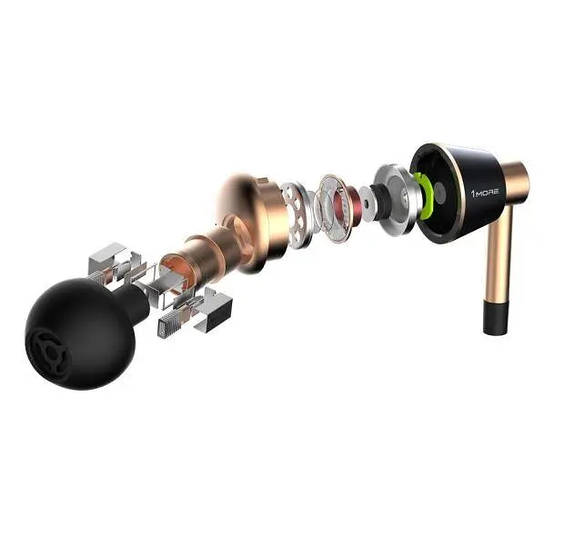 Наушники 1MORE Triple Driver In-Ear Headphones (Р26867) черные - фото 4