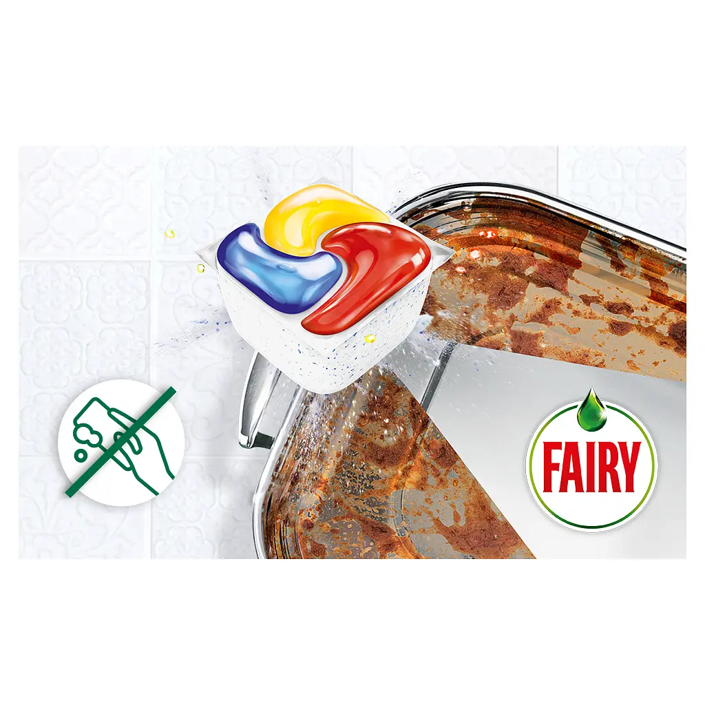 Таблетки для посудомийних машин Fairy Platinum Plus All in One Lemon 19 шт. (8700216236669) - фото 7