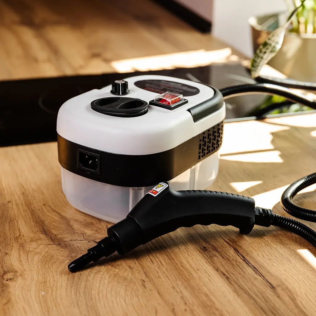Пароочисник ручний Steam Cleaner 2500 Вт із набором насадок відпарювач Білий HP-SC-002-white - фото 2