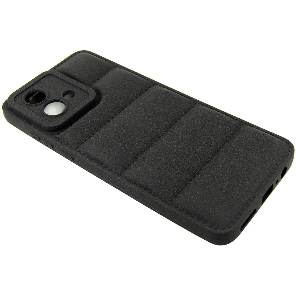 Чохол до мобільного телефона Dengos Soft Motorola G84 (black) (DG-TPU-SOFT-41) - фото 3