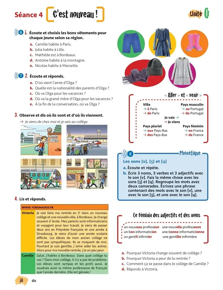 Merci! 3. A2. Livre de l'eleve + DVD-ROM - фото 7