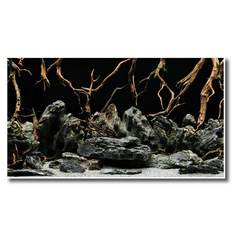 Двосторонній фон для акваріума Mystic, рулон 45 см × 15 м