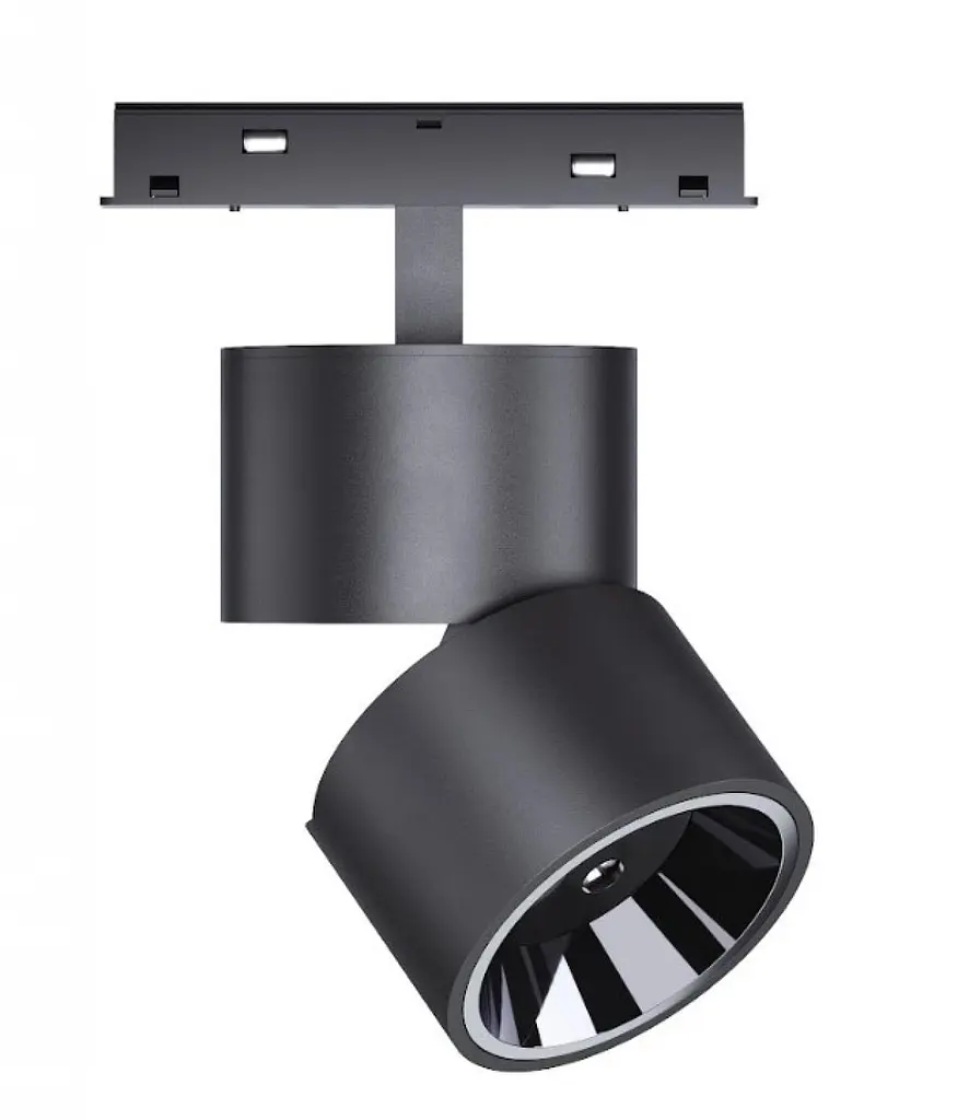 Светильник магнитный трековый Kloodi KDMG-SPLIT75 9W 4K BK - фото 4