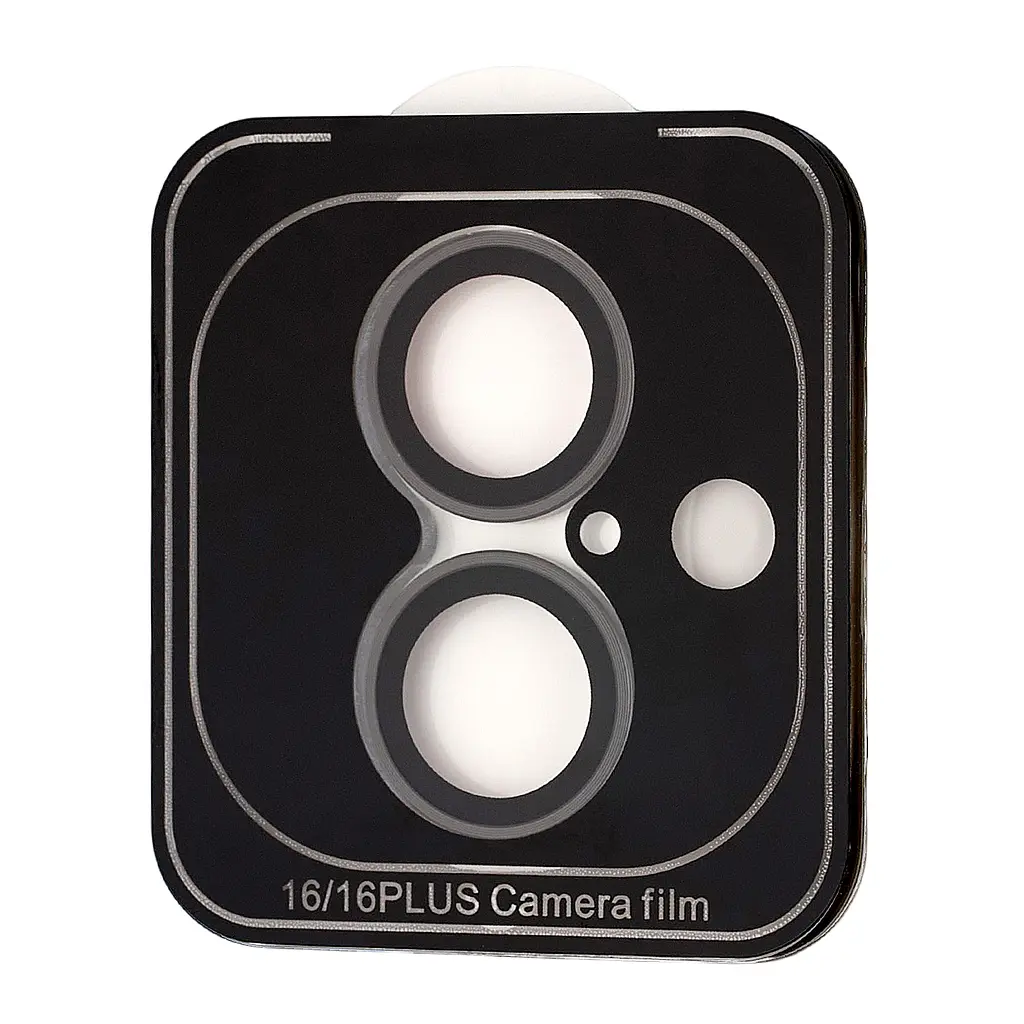 Захисне скло для HD Lens Apple iPhone 16/16 Plus/17 Black
