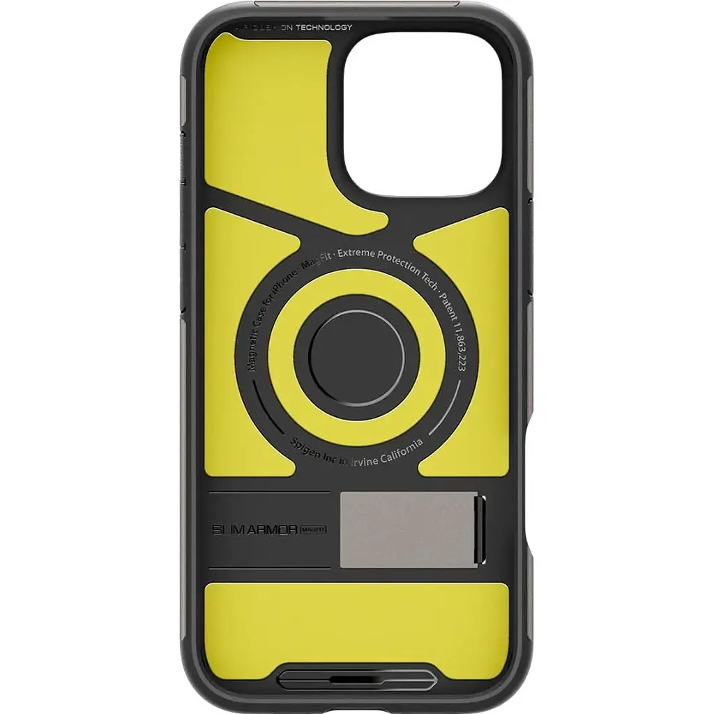 Чохол Spigen Slim Armor with MagSafe для Apple iPhone 16 Pro Max Gunmetal (ACS08033) [115497] - фото 3