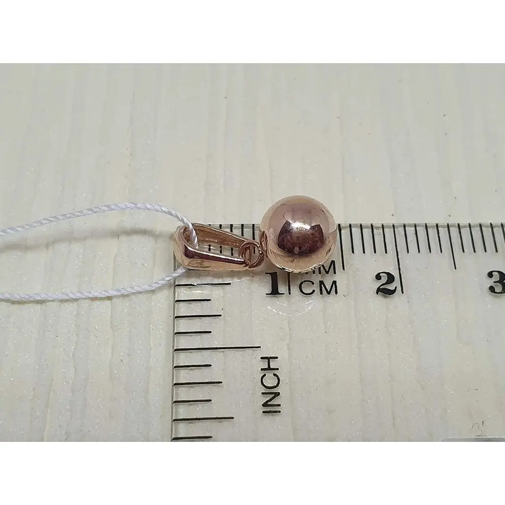 Золота підвіска Favoritum Кулька. 310328_7 - фото 3