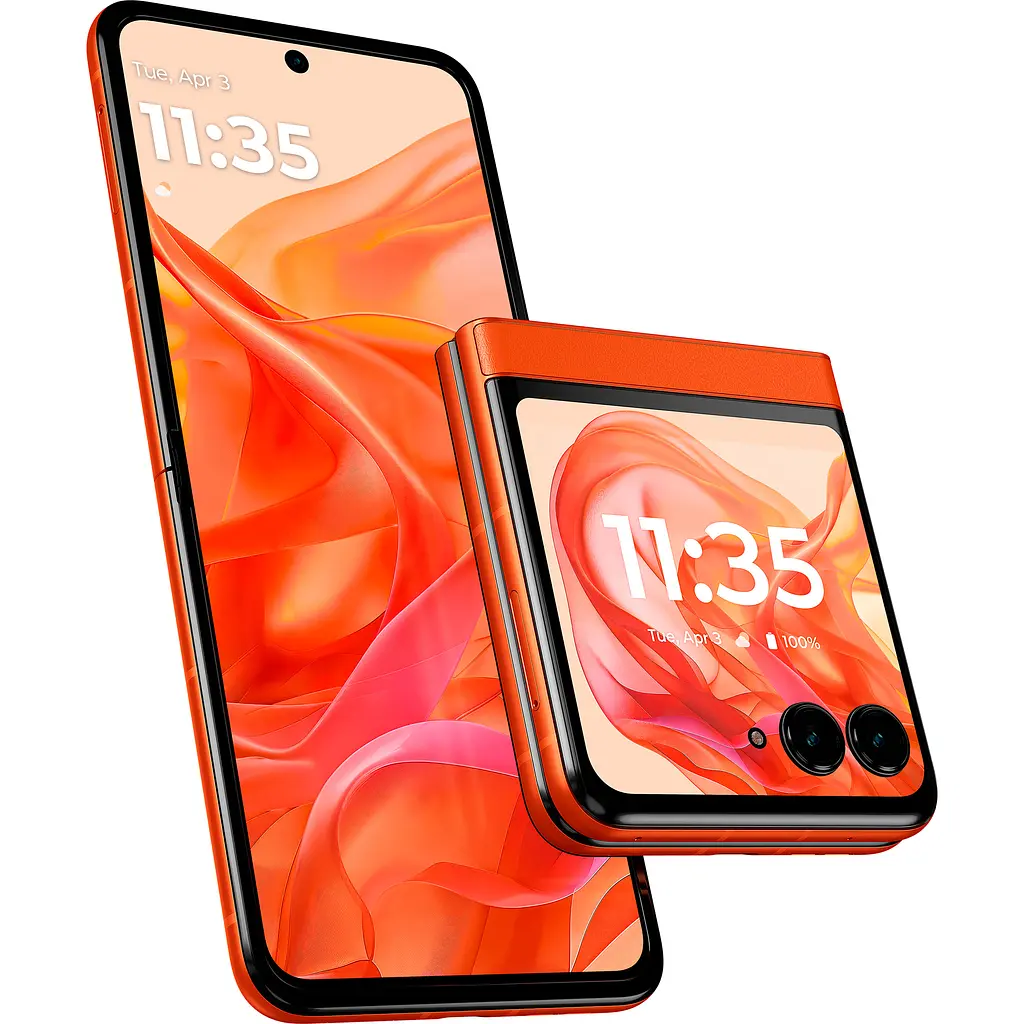 Смартфон Motorola Razr 50 8/256Gb UA-UCRF Spritz Orange [PB200052RS] [115227] - фото 2