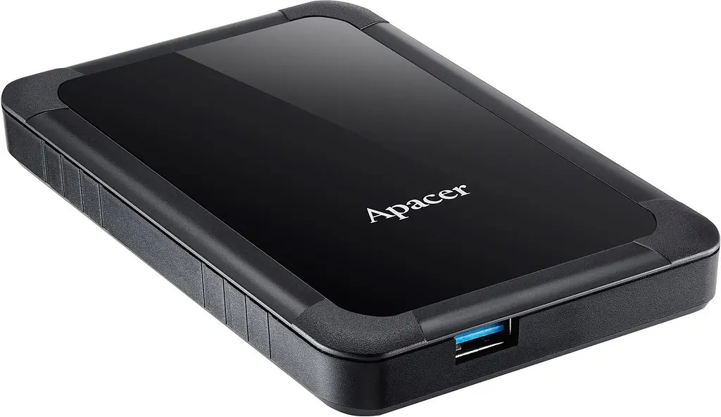 Зовнішній жорсткий диск Apacer AC532 2.5" 1TB USB 3.2 Black (AP1TBAC532B-1) - фото 3