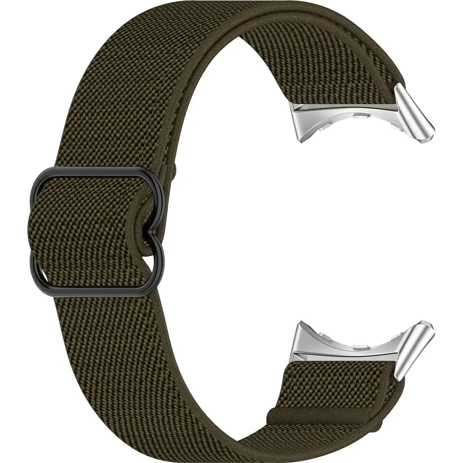 Ремешок ArmorStandart Nylon Band для Google Pixel Watch/Watch 2/ Watch 3/Watch 4 Dark Green (ARM75423) [105461] - фото 4