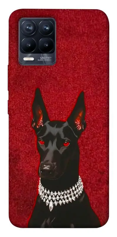 TPU чохол Demsky Premium doberman для Realme 8