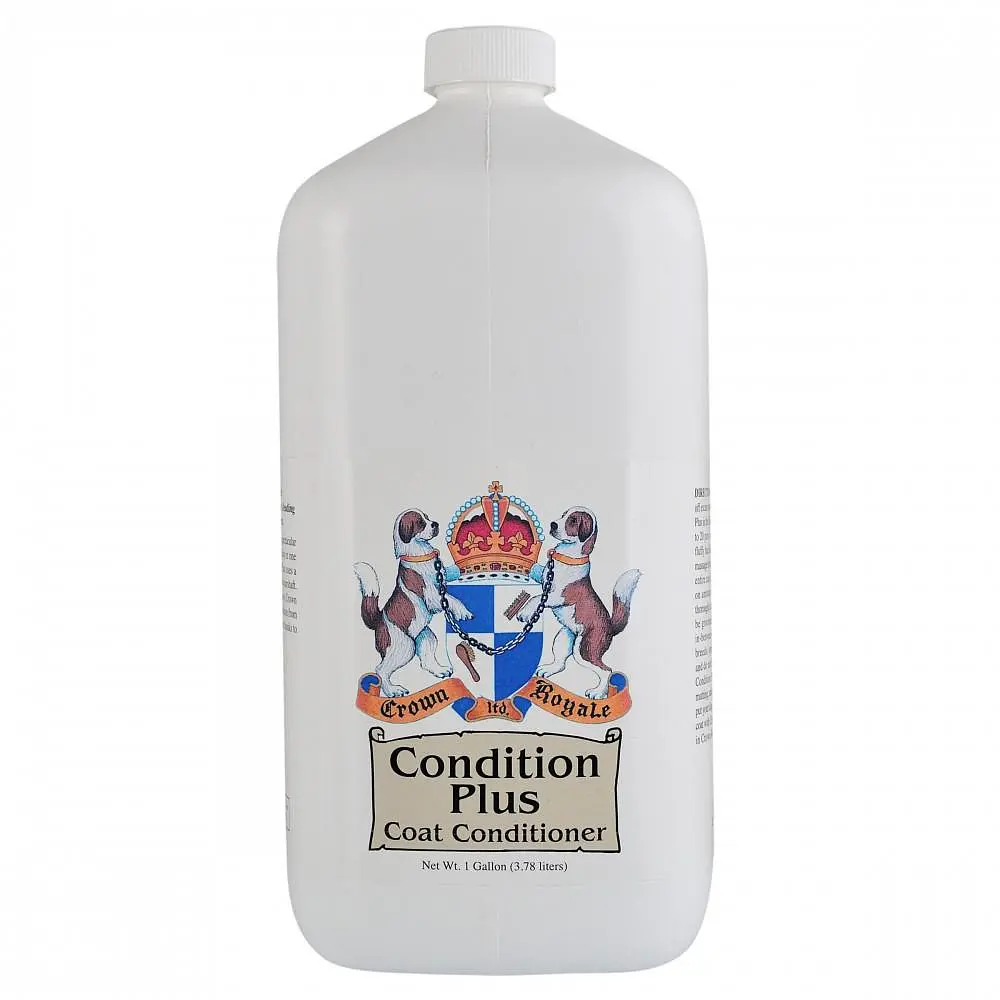 Кондиціонер Crown Royale Condition Plus для собак та котів для догляду за шерстю, 3,8 л