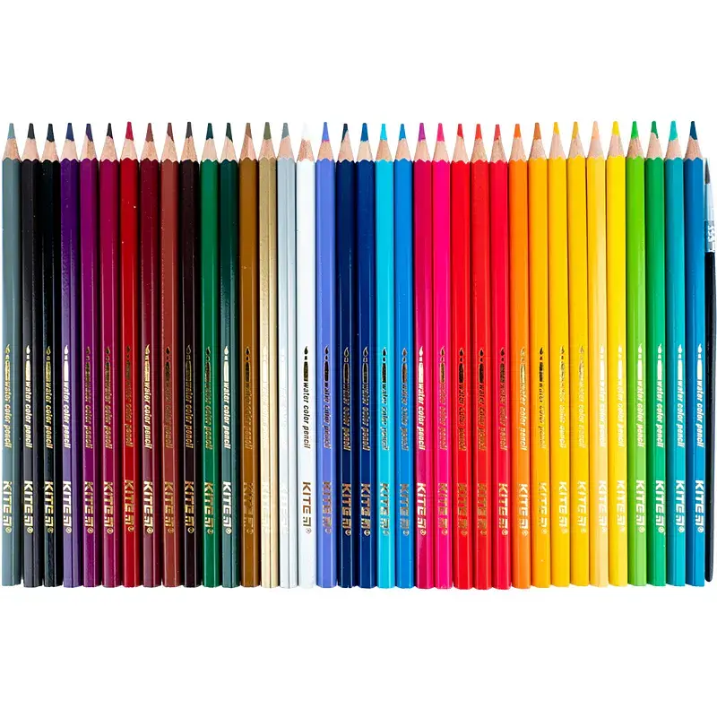 Карандаши цветные акварельные Kite Classic 36 шт. (K-1052) - фото 2