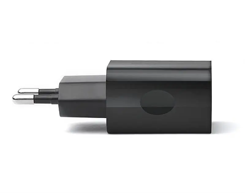 Мережевий зарядний пристрій REAL-EL CH-217 (2USB, 2.1A) Чорний + кабель Lightning - фото 5