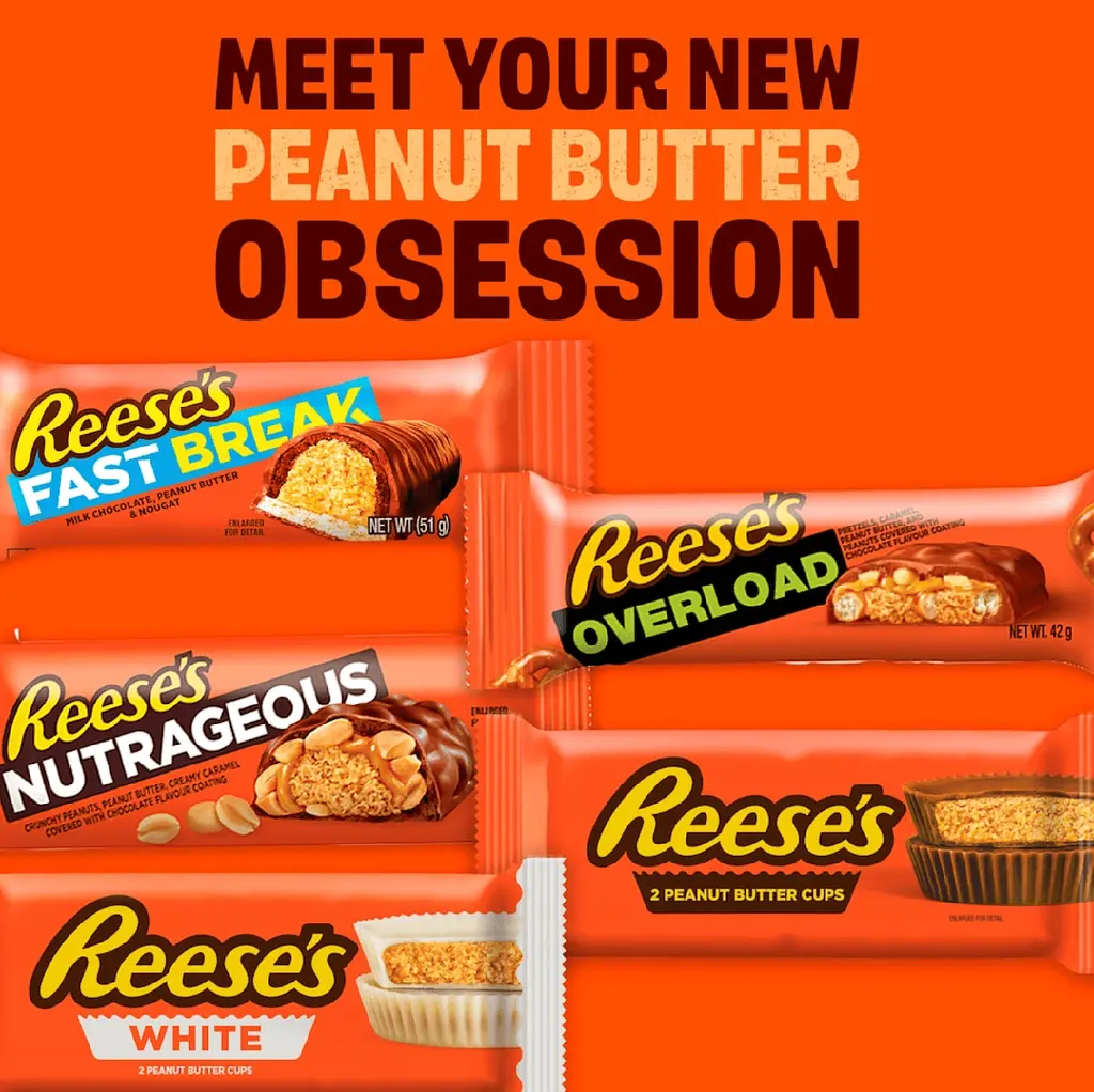 Шоколадний батончик Reese's Fast Break with Peanut Butter & Nougat Single Bar 51 г - фото 5