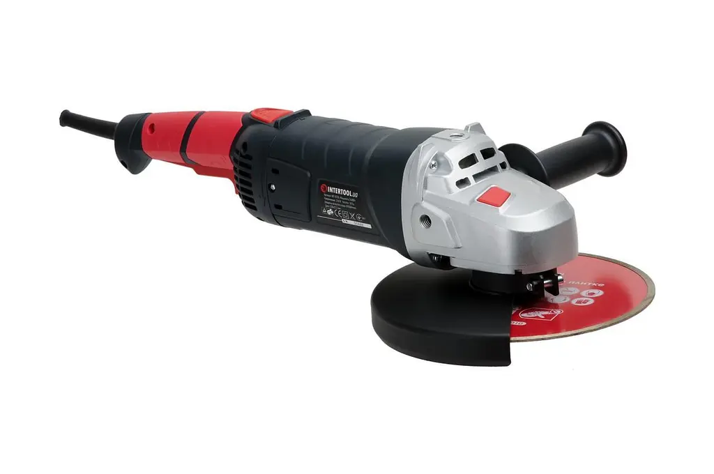 Шлифовальная машина угловая болгарка электрическая Intertool WT-0228 2400 Вт x 230 мм - фото 6