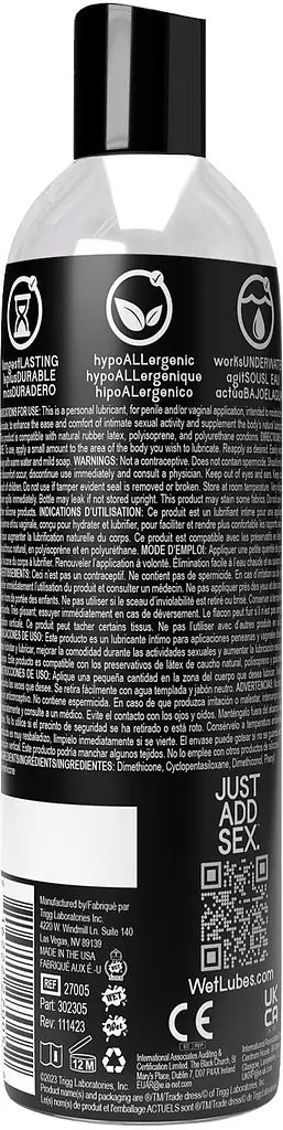 Лубрикант на силіконовій основі Wet Pure Silicone Platinum (118 мл) - фото 2