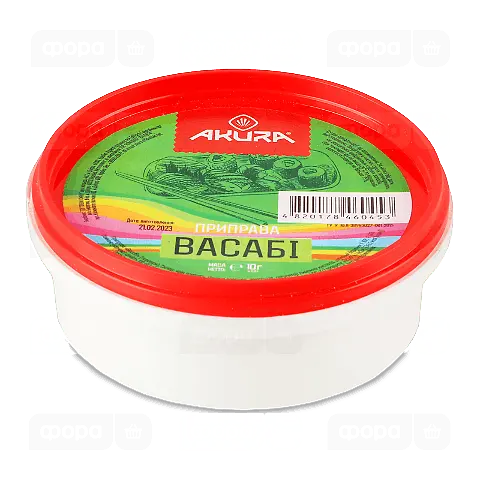 Приправа Akura Wasabi Васабі 30 г