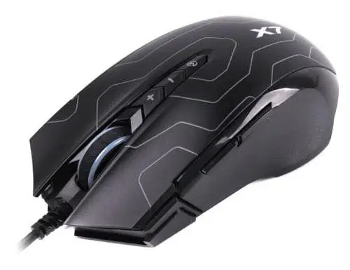 Компьютерная мышь A4Tech X89 Oscar Neon mouse Black teh0020428 - фото 2
