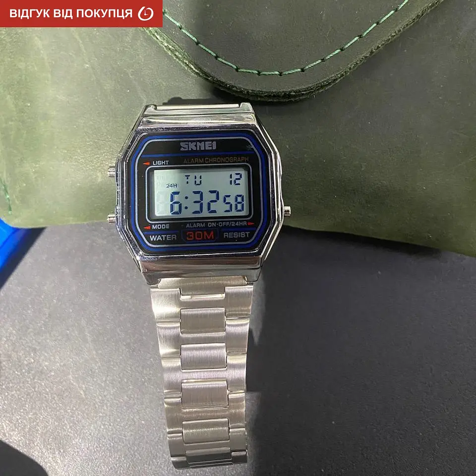 Годинник Skmei Popular Silver 1123S - фото 11