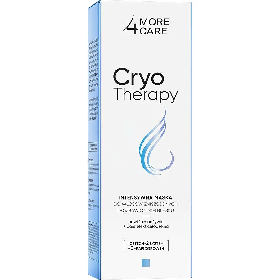 Маска для волос More4Care Cryo Therapy Intensive Mask для поврежденных и тусклых волос 200 мл  - фото 2