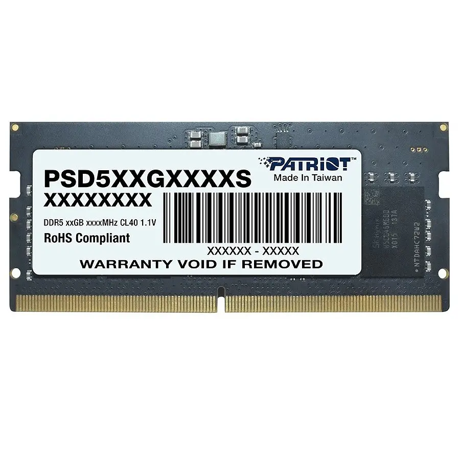 Модуль пам`яті SO-DIMM DDR5 8GB/5600 Patriot Signature Line (PSD58G560041S) - фото 4