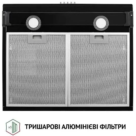 Витяжка пласка Perfelli PL 6042 BL LED - фото 4