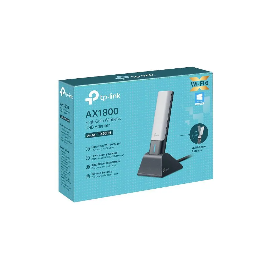 Бездротовий мережевий USB-адаптер, Archer TX20UH TP-LINK - фото 3