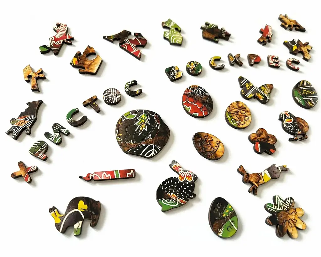 Пазл Спадщина дерев`яний UkrainianPuzzles Писанки - фото 5