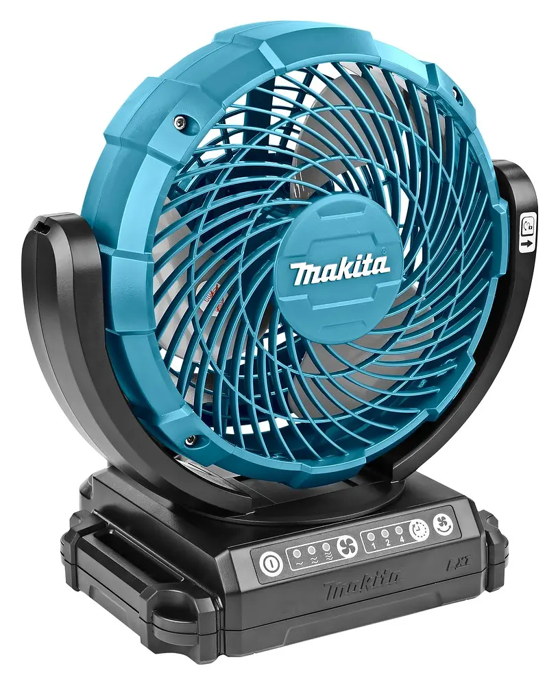 Вентилятор акумуляторний Makita DCF102Z (180 мм, 120-180 м/хв, LXT, AC, без акумуляторів та зарядного пристрою) - фото 3