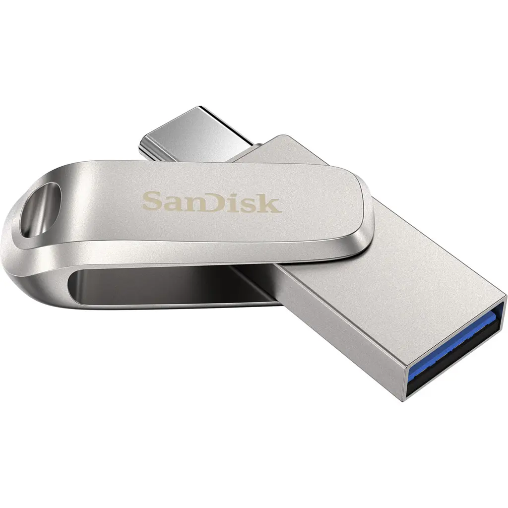 USB флеш накопичувач SanDisk 64GB Dual Drive Luxe USB 3.1 + Type-C (SDDDC4-064G-G46) - фото 2