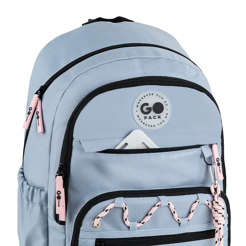 Рюкзак GoPack Teens 121L-2 Світло-блакитний (GO26-121L-2) - фото 9