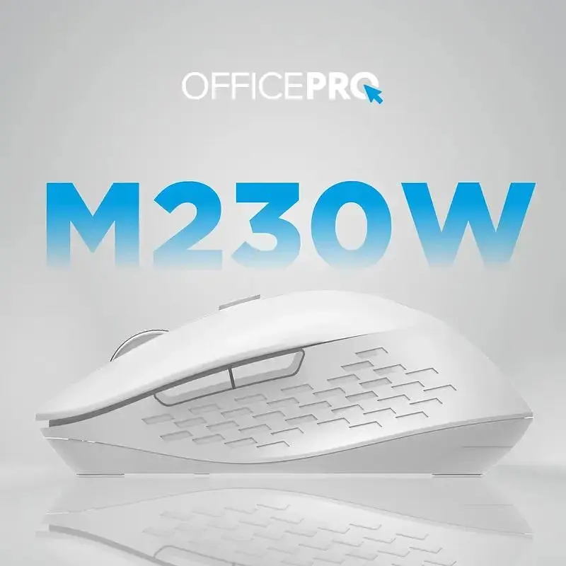 Миша OfficePro Wireless біла (M230W) - фото 14