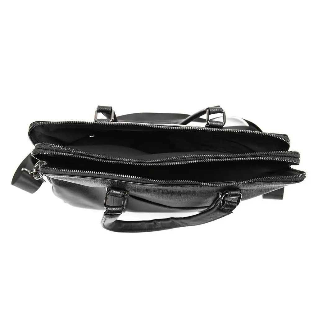 Ділова чоловіча шкіряна сумка Tiding Bag M56-9119A - фото 5
