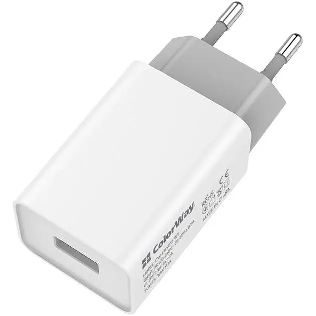 Зарядний пристрій ColorWay Auto ID 2A 10W White (CW-CHS012-WT) - фото 2