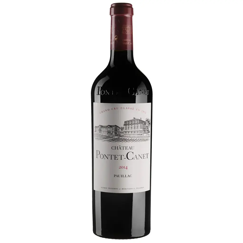 Вино Chateau Pontet Canet 5-eme GCC Pauillac AOC 2014 червоне сухе 0.75 л - фото 1