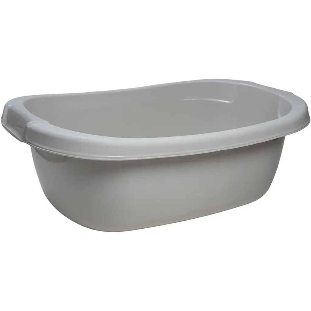 Овальна миска StarsPlast 40 л сіра (94095) - фото 2