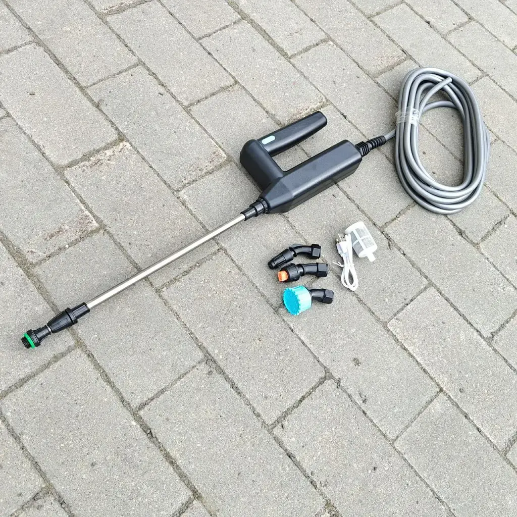 Портативний акумуляторний обприскувач для рослин / садовий обприскувач зі шлангом AND LY-1014 - фото 4