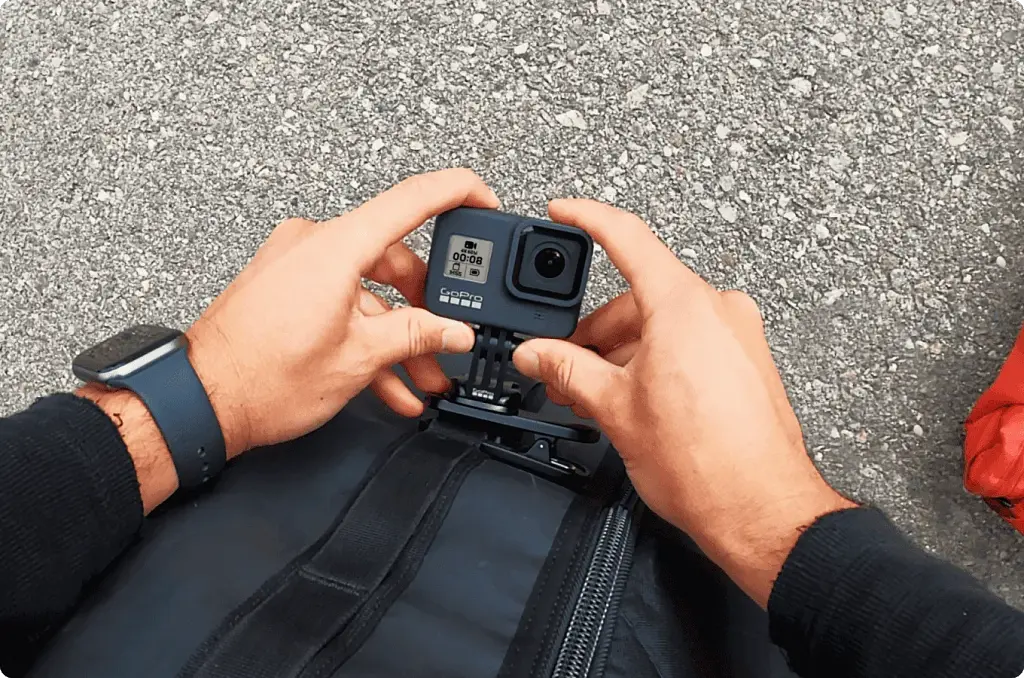 Магнітне кріплення-прищіпка GoPro Magnetic Swivel Clip (ATCLP-001) [76420] - фото 4