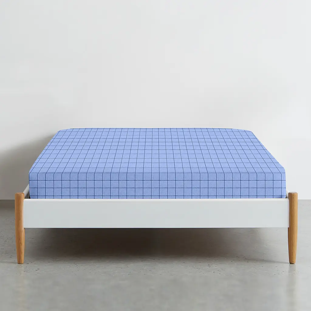 Простирадло на резинці 160х200 BLUE GEOMETRY COSAS (4822052148297) - фото 2