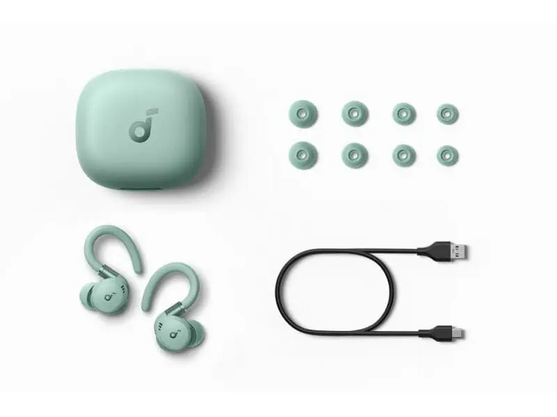 Навушники TWS ANKER SoundCore Sport X20 Green (A3968G61) - фото 7
