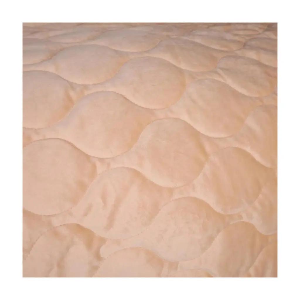 Покривало MirSon №5050 Velor charm Beige 150х210 см (2200008376772) - фото 2