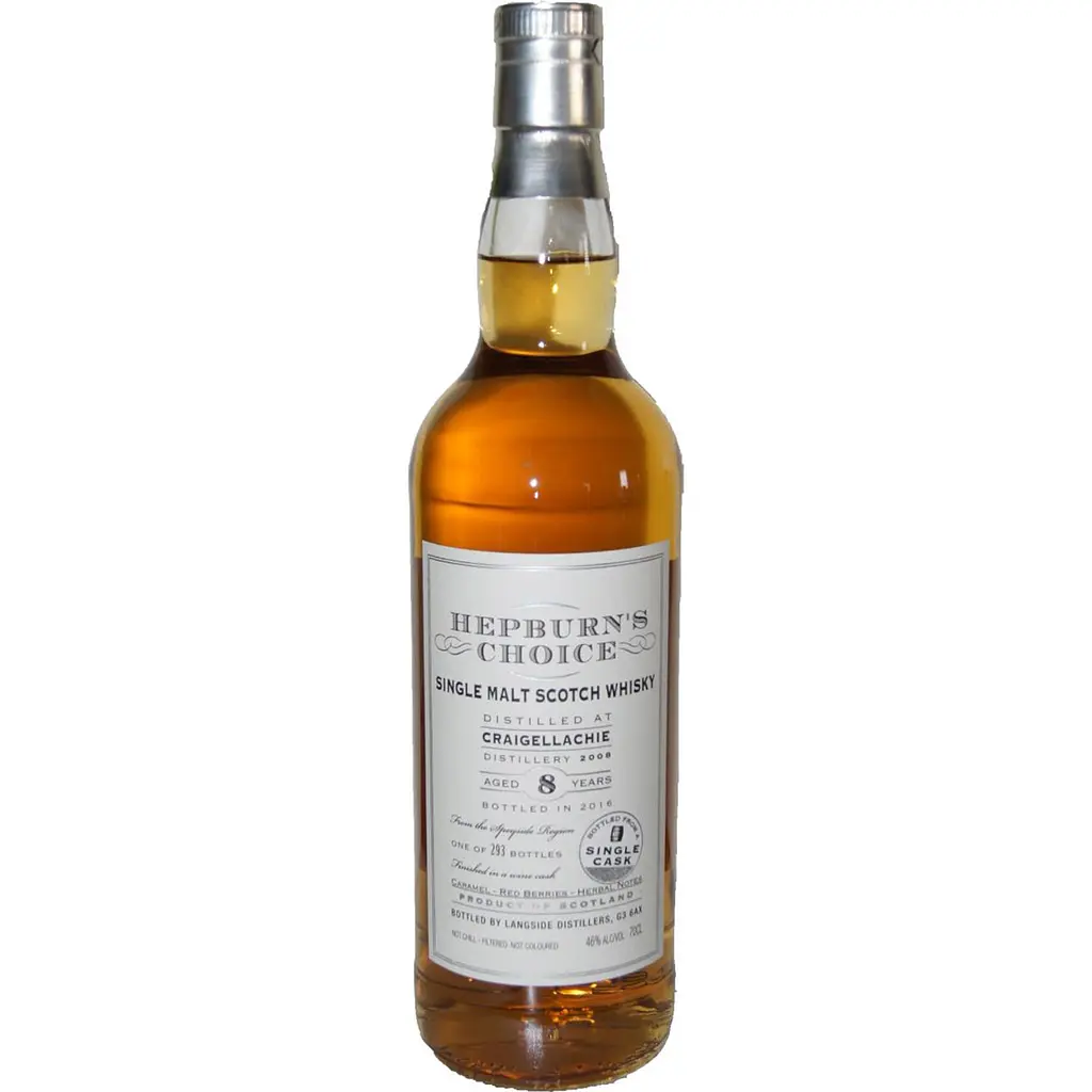 Виски Craigellachie 10 Years Old 2008 Hepburn’s Choice 46% 0.7 л в тубусе - фото 2