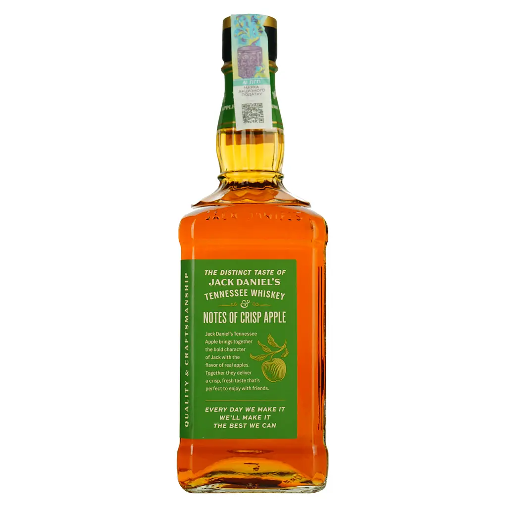 Ликер Jack Daniel's Tennessee Apple 35% 0.7 л - фото 2