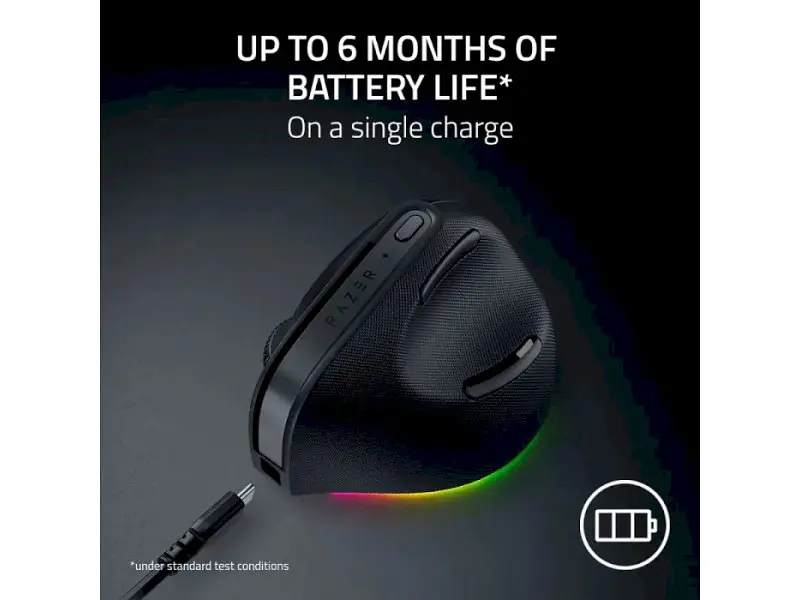 Миша Razer Pro Click V2 Vertical Edition (RZ01-05250100-R3G1) - фото 5