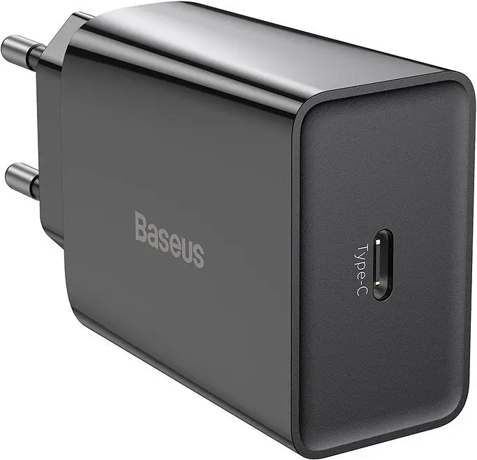Зарядний пристрій Baseus Speed Mini Quick Charger 1C 20W EU black (CCFS-SN01) - фото 3