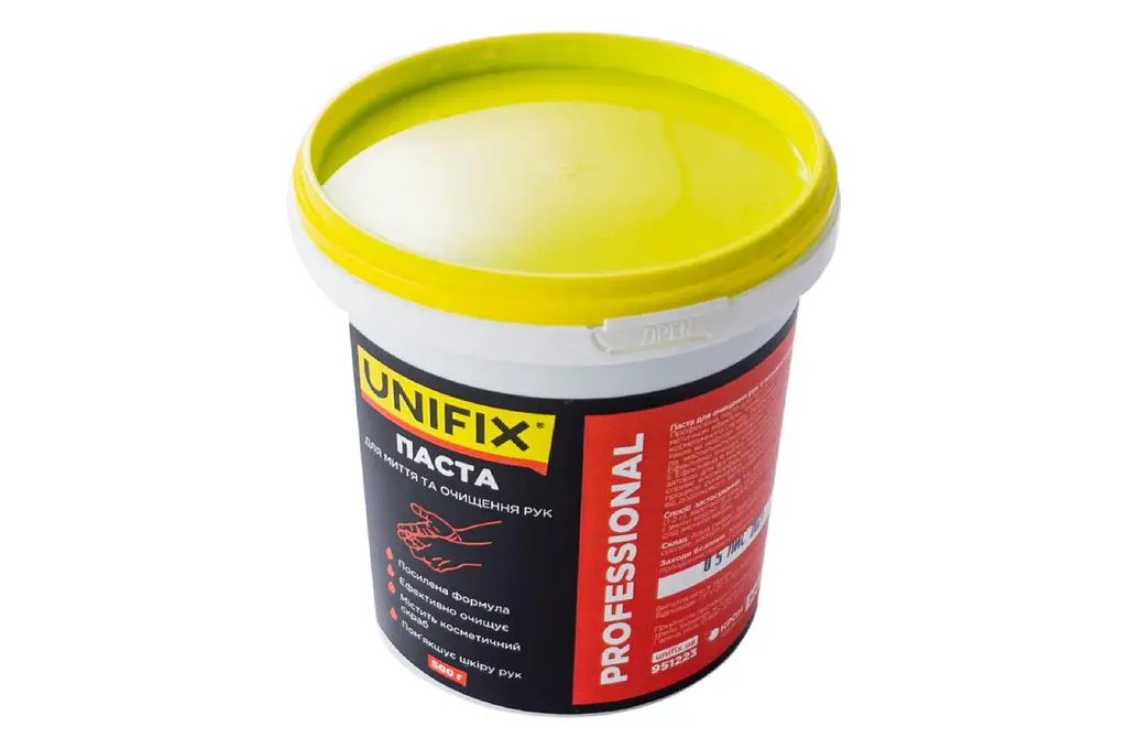 Средство паста для мытья и очищения рук от загрязнений Unifix 500 г PRO - фото 2