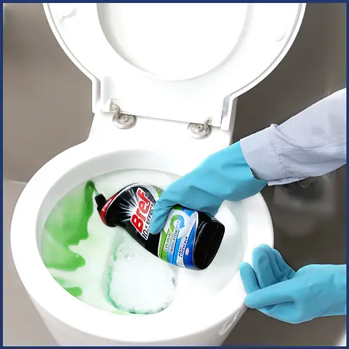 Гель для чищення та дезінфекції унітазів Bref Excellence Gel Color Activ Океан 700 мл (743086) - фото 5