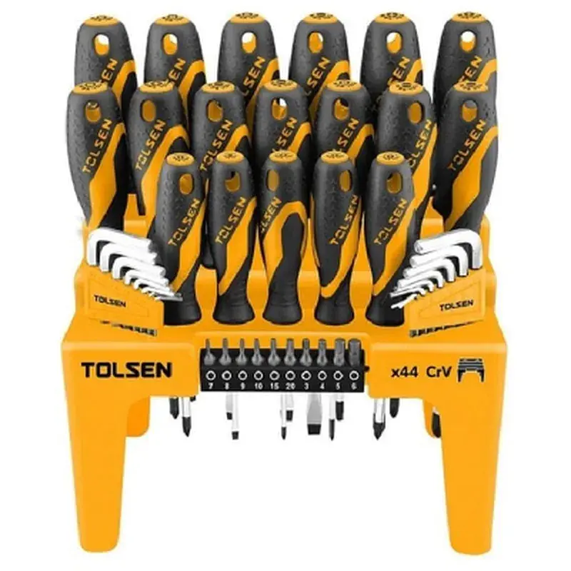 Набір викруток Tolsen 44 шт (20184)
