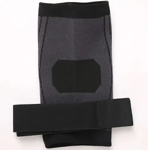 Бандаж для колінного суглоба No Brand Knee Support XXL Сіро-зелений (14980-hbr) - фото 8